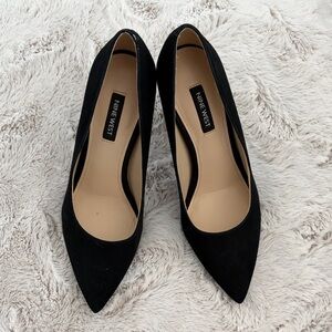 Nine West Black Suede Pumps